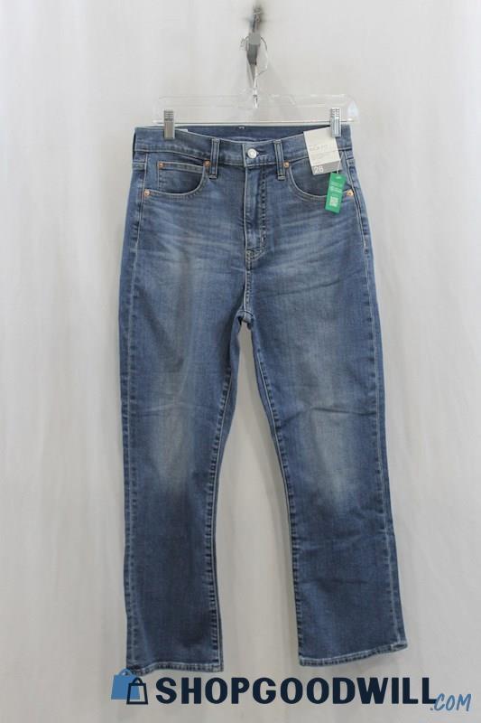 NWT Gap Womens Blue Straight Leg Jeans Sz 28