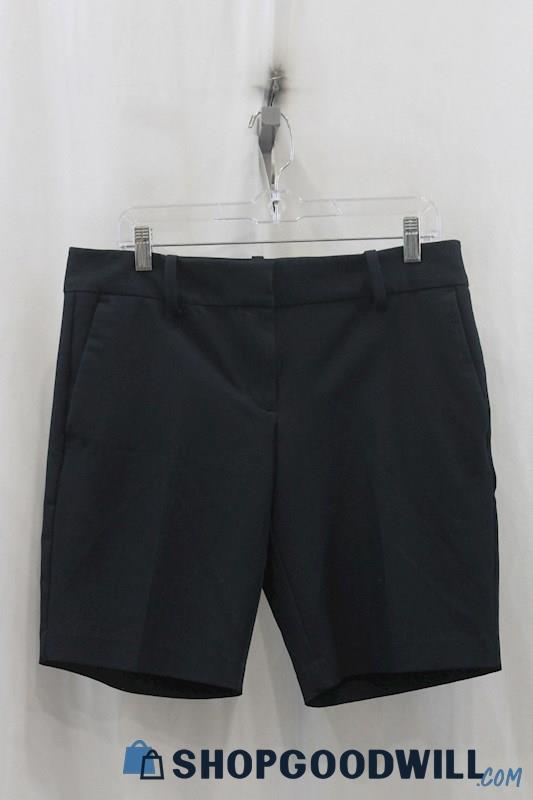 Ann Taylor Womens Navy Chino Shorts Sz 8