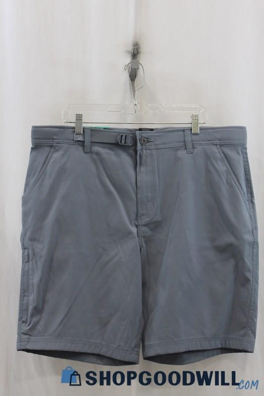 NWT Gerry Mens Dusty Blue Utility Tech Shorts Sz 38