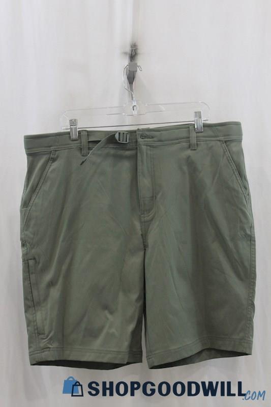 NWT Gerry Mens Olive Green Utility Tech Shorts Sz 38