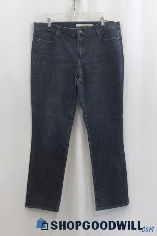 DKNY Jeans Women's Dark Blue Skinny Jean SZ 14x32