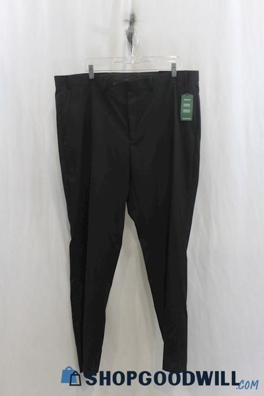 NWT Alfani Mens Black Slim Dress Pants Sz 40x32