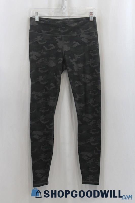 Fabletics Women's Gray Camo Print Skinny Legging Pant SZ S