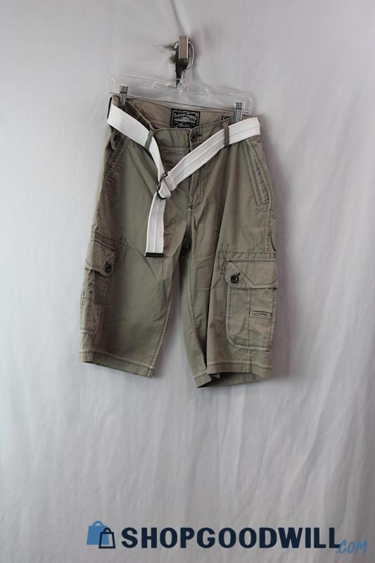 NWT Buckle Men's Gray Cargo Short SZ 32