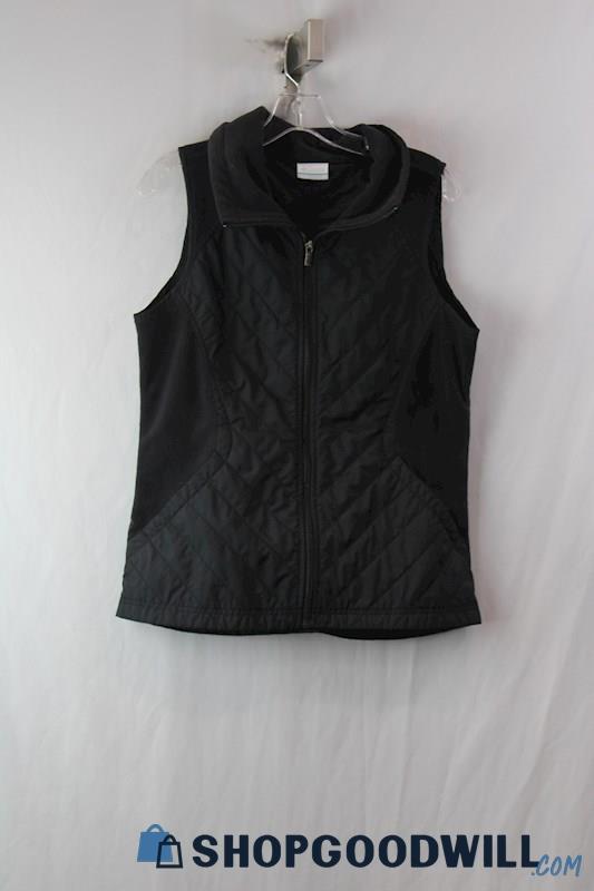 Columbia Woman's Black Vest sz M