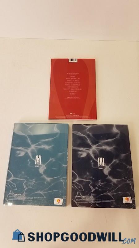 3lb Starship Monsta X CD Boxsets All About Luv/Follow-Find You K-Pop 2019