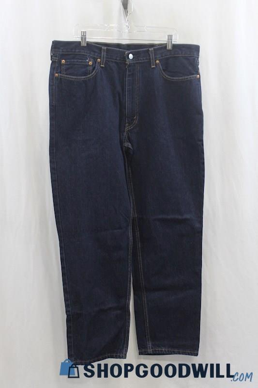 Levi's Men's 550 Dark Blue Relaxed Straight Leg Jean SZ 38x32