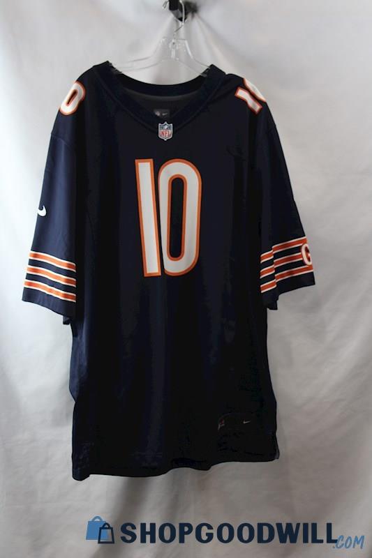 NFL Men's Chicago Bears Blue #10 Trumbisky Jersey Shirt SZ XXL