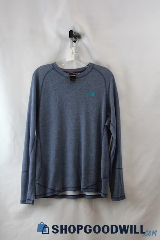 The North Face Men's Gray Long Sleeve Shirt sz M