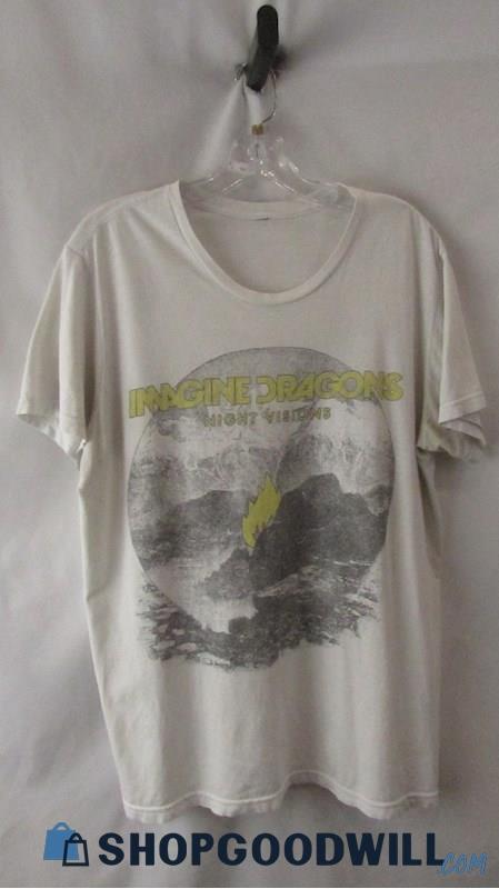 Imagine Dragons Night Visions 2012 Album Graphic T-Shirt sz M