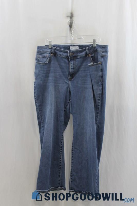 Lane Bryant Womens Blue Slim Boot Jeans Sz 20S