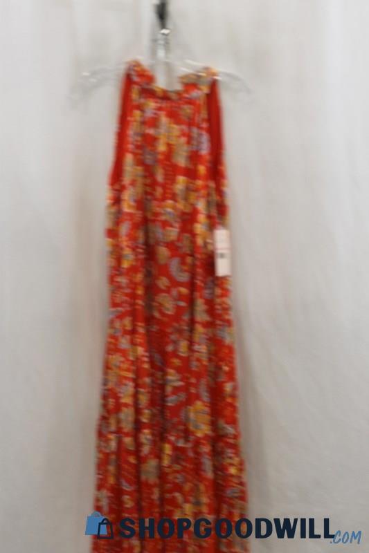 NWT Nanette Woman's Red/Multicolor Floral Dress sz 10