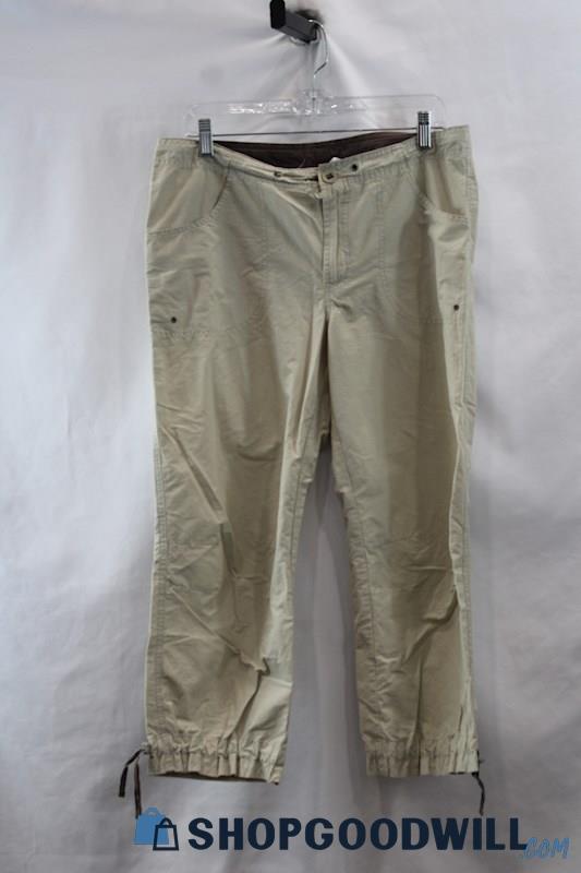 Columbia Women's Beige Capri Pants SZ M