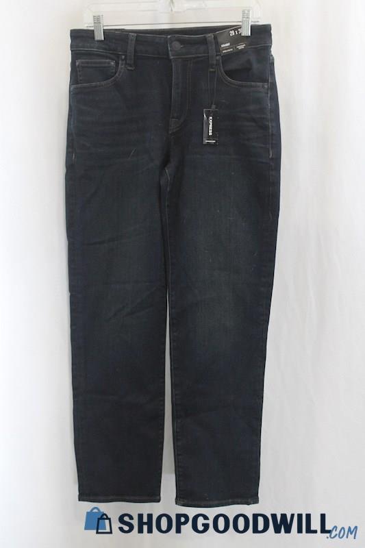 NWT Express Women's Dark Blue Straight Leg Jean SZ 29x30