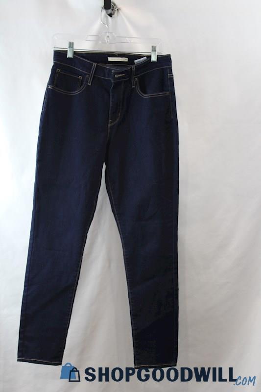 Levi's Woman's Blue 721 High Rise Skinny Jeans sz 30