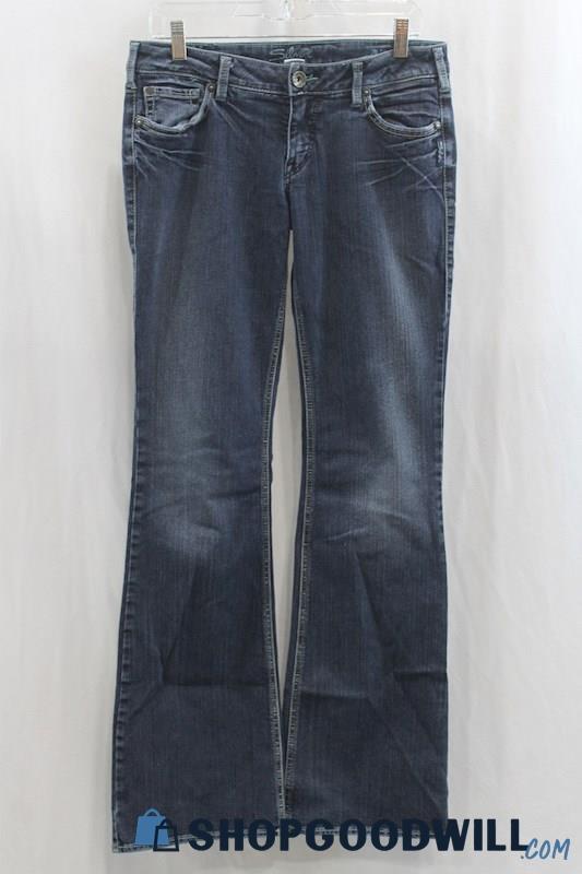 Silver Jeans Women's Blue Wash Bootcut Jean SZ 30x35