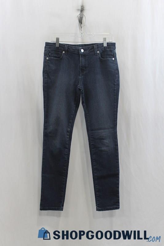 Michael Kors Womens Dark Blue Skinny Jeans Sz 6