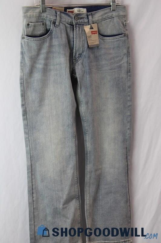 NWT Levi's Men's Blue Bootcut Jeams sz 32X27