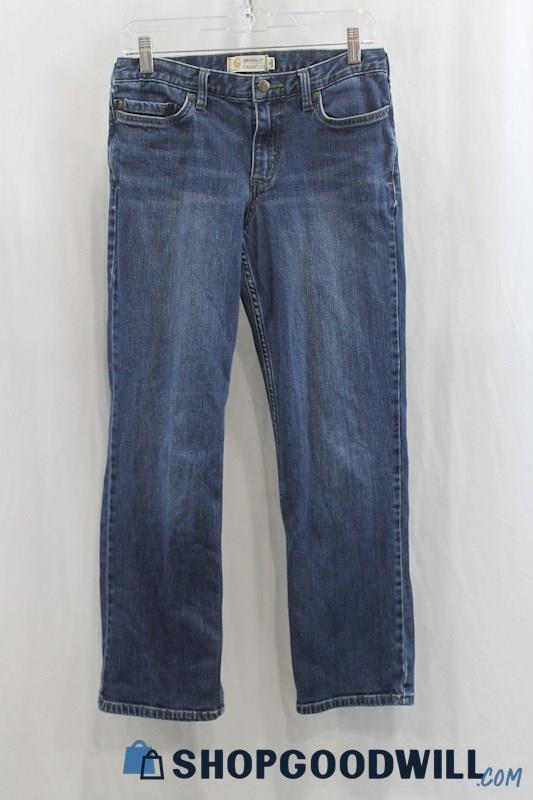 Carhartt Women's Blue Wash Straight Leg Jean SZ 6S