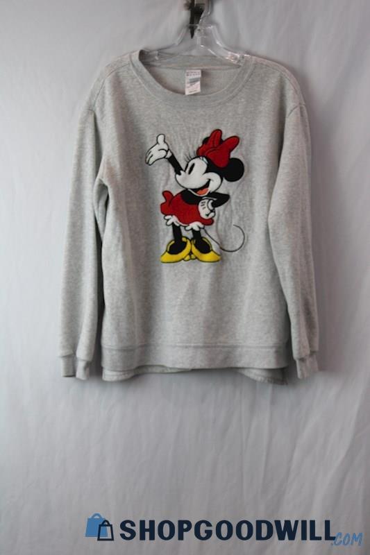 Minnie Mouse Women's Graphic Pullover Sweater sz XL 