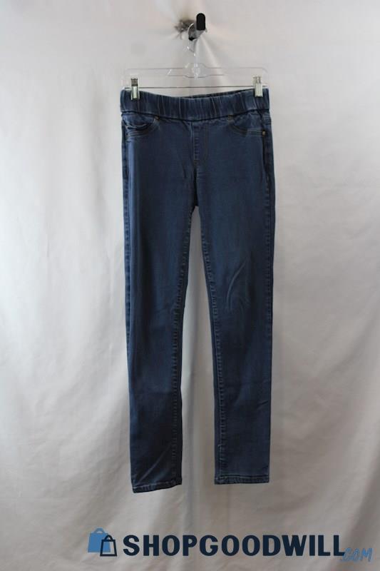 Liverpool Women's Blue Elastic Waist Stretch Jegging SZ 6