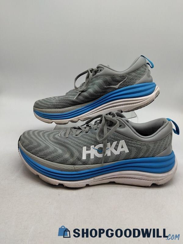 Hoka One Gaviota 5 Men's Blue/Gray Running Shoes SZ 11.5