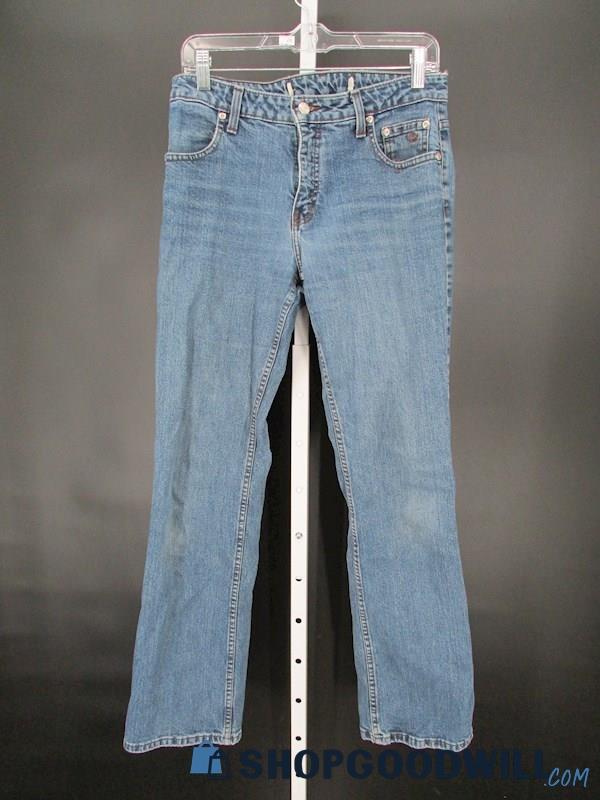 Harley-Davidson Women's Blue Denim Bootcut Jeans SZ 6