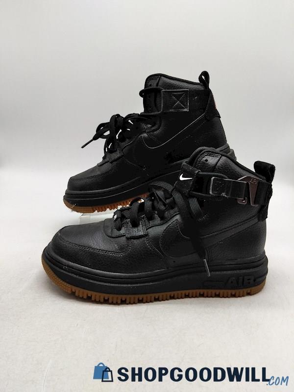 Nike Air Force 1 High Utility 2.0 Women's Black Hi Top Trainers SZ 8.5