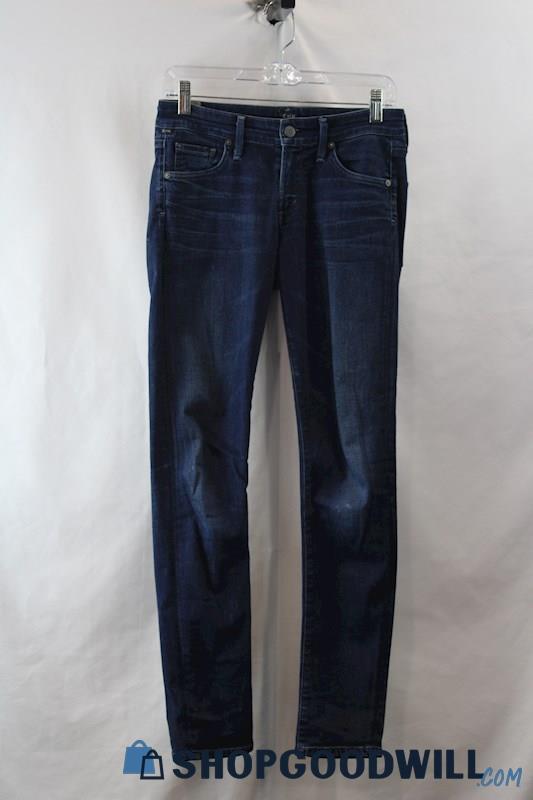 Citizens of Humanity Women's Dark Blue Skinny Ankle Jean SZ 24