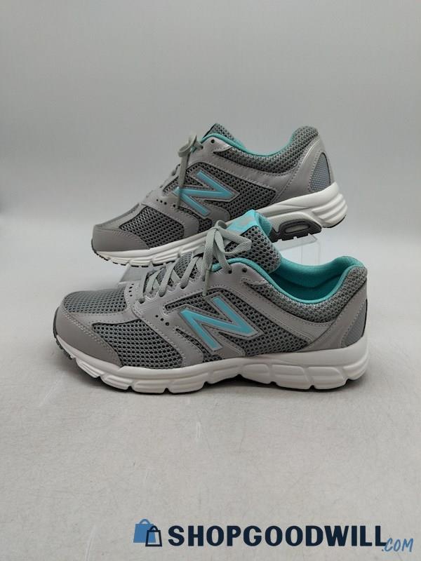 New Balance Women's Silver/Blue 460v2 Running Shoes SZ 8.5