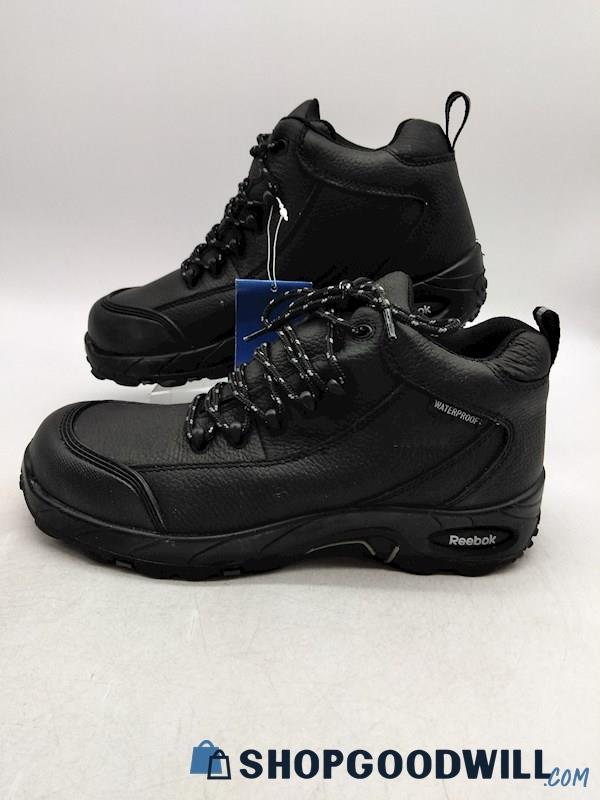 Reebok Work Men's Black Tiahawk Waterproof Composite Toe  Safety Shoes SZ 8.5