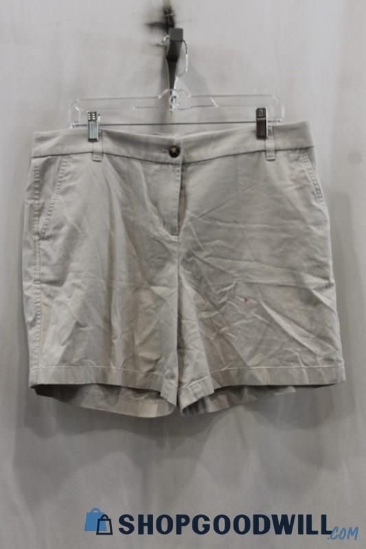 J. Crew Woman's White Shorts sz 14