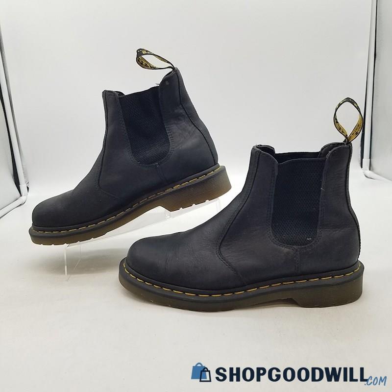 Dr. Martens Women's 2976 Black Leather Chelsea Boots Sz 8