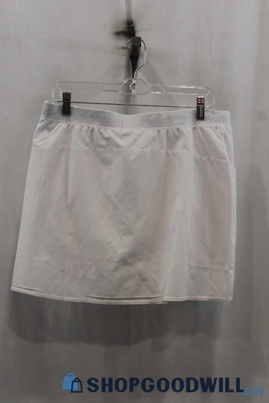 Fabletics Womens White Skort Sz XL