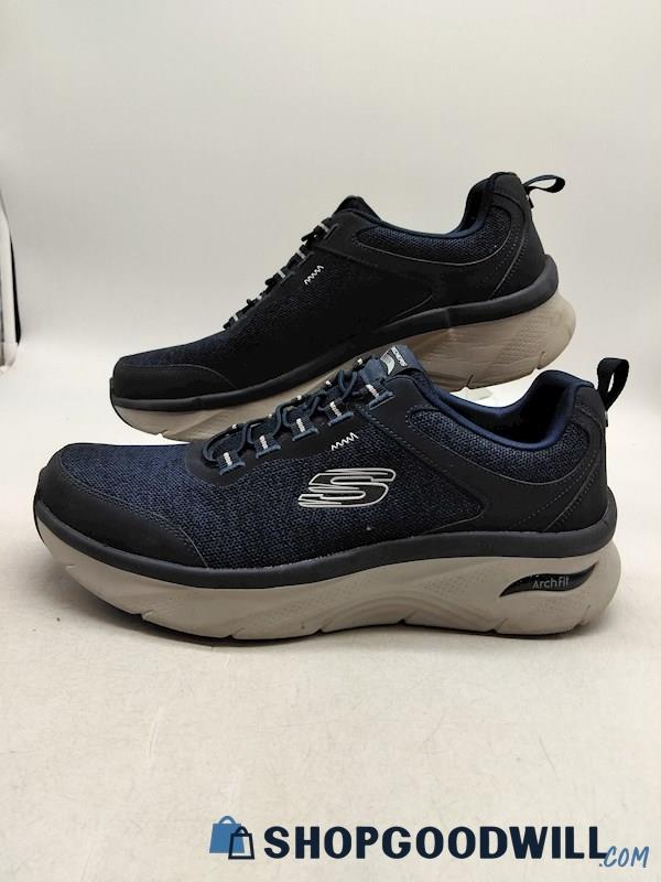 Skechers Men's Navy Arch Fit Walking/Running Slip On Shoes SZ 11.5