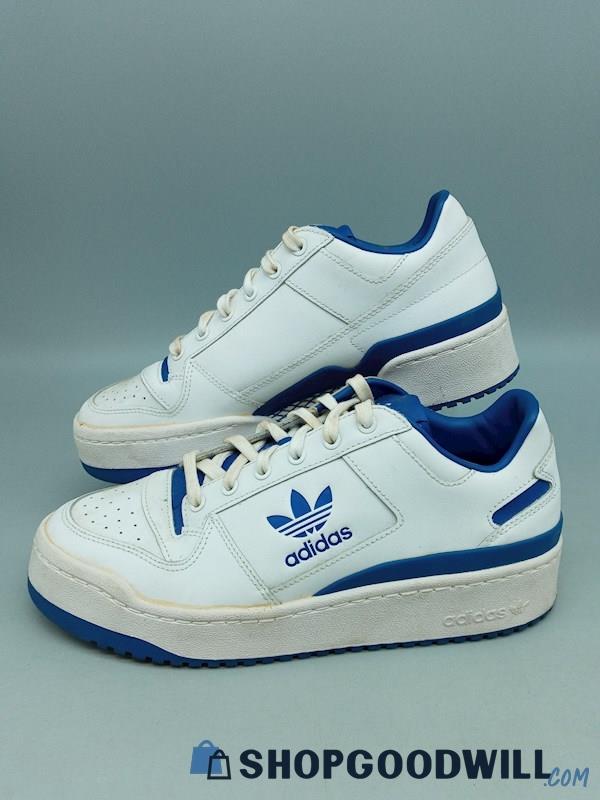 Adidas Women's Forum Bold 'White Royal Blue' Sneakers SZ 10