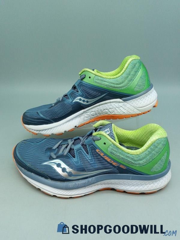 Saucony Women's Ever Run Blue & Green Athletic Sneakers SZ 7