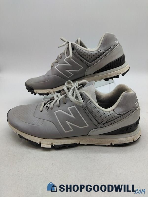 New Balance Men's Gray 574 Golf Shoes SZ 10.5