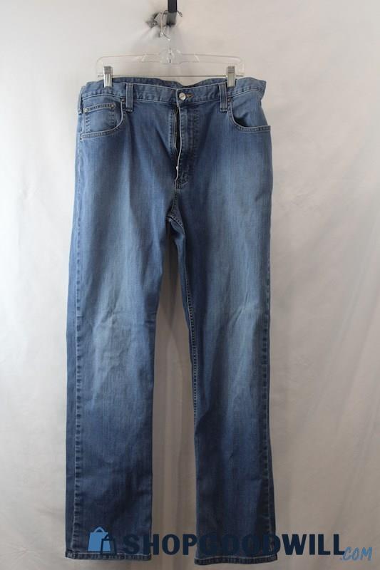 Carhartt Men's Blue Relaxed Fit Jean SZ 38 x 24