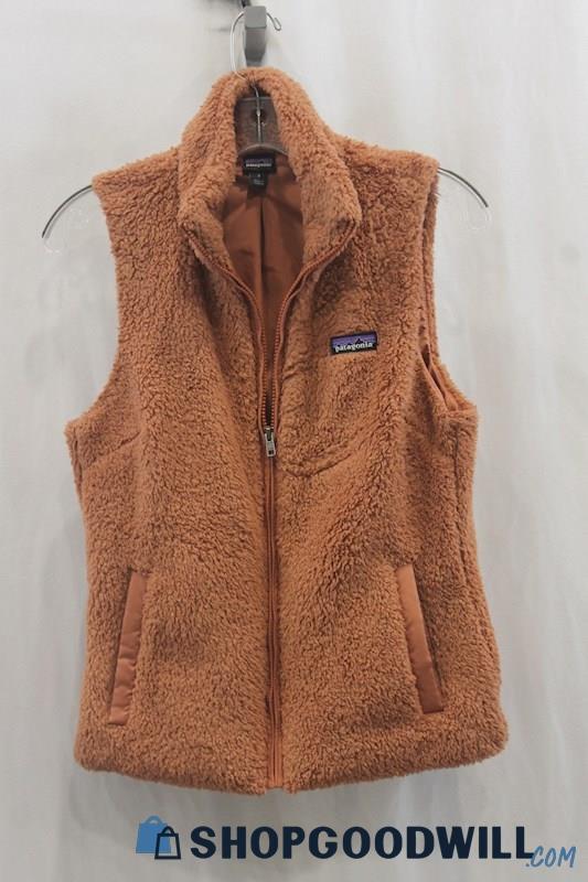 Patagonia Womens Brown Fleece Vest Sz S