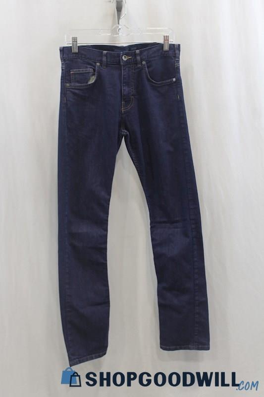 Patagonia Mens Dark Blue Slim Straight Jeans Sz 30x32