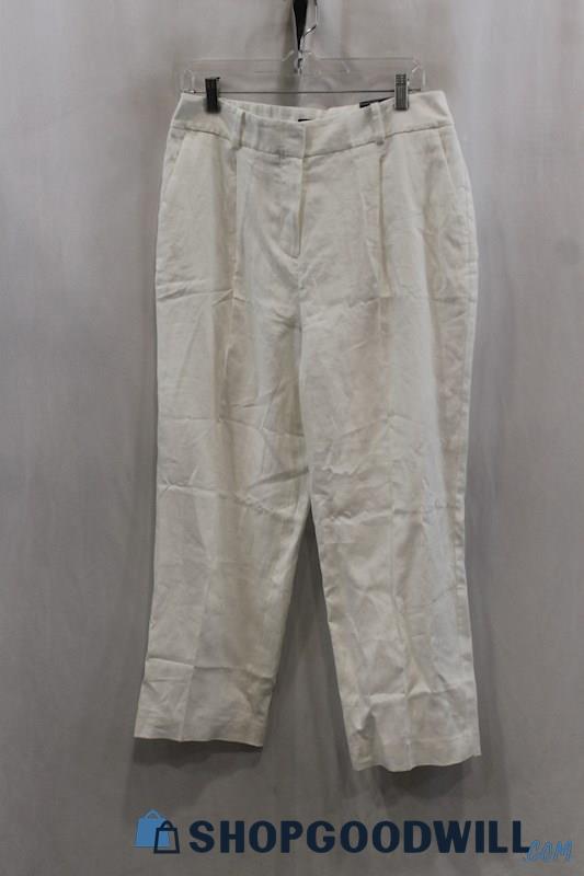 NWT Talbots Women's White Pants Sz 10