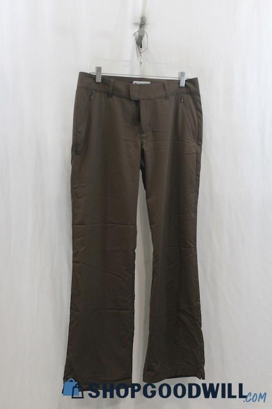 Columbia Womens Chocolate Brown Bootcut Dress Pants Sz 8