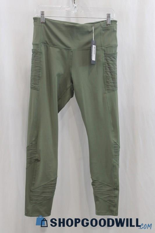 NWT Linc Women's Olive Green Ankle Legging Pant SZ L