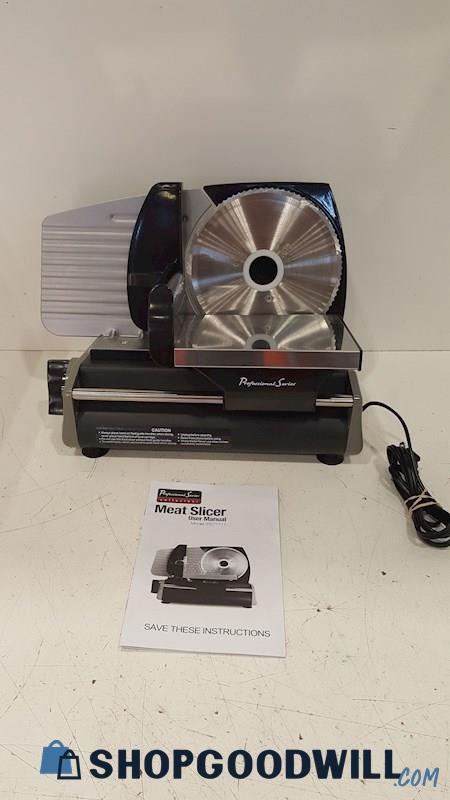 Professional Series Meat Slicer Model Ps Shopgoodwill Com