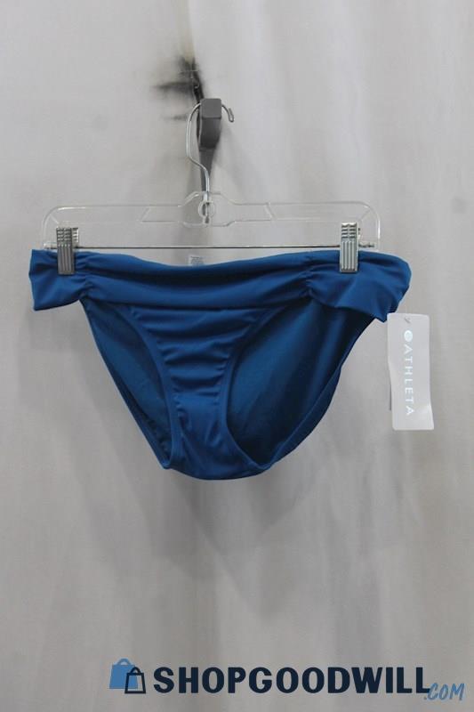 NWT Athleta Women's Blue Bikini Bottom SZ M