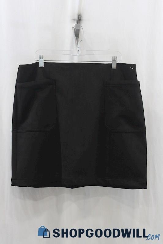 NWT Maurices Women's Black Pencil Skirt SZ 18