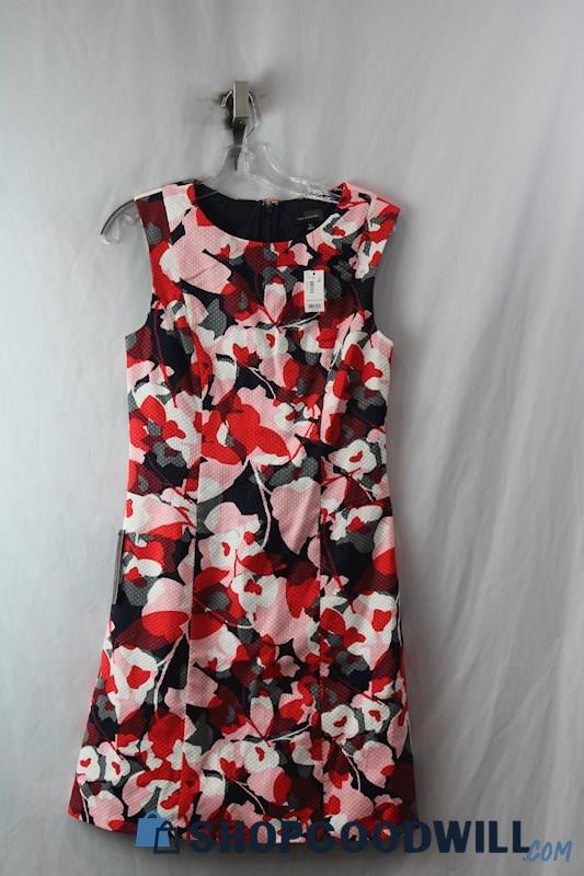 NWT The limited Women's Red Floral Tank Dress Sz 4T