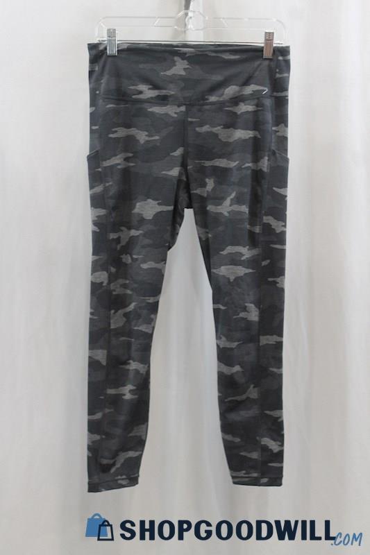 Athleta Women's Gray Camo Legging Pant SZ M