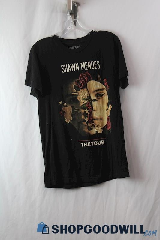 Shawn Mendes Men's Black The Tour Concert T-Shirt sz M